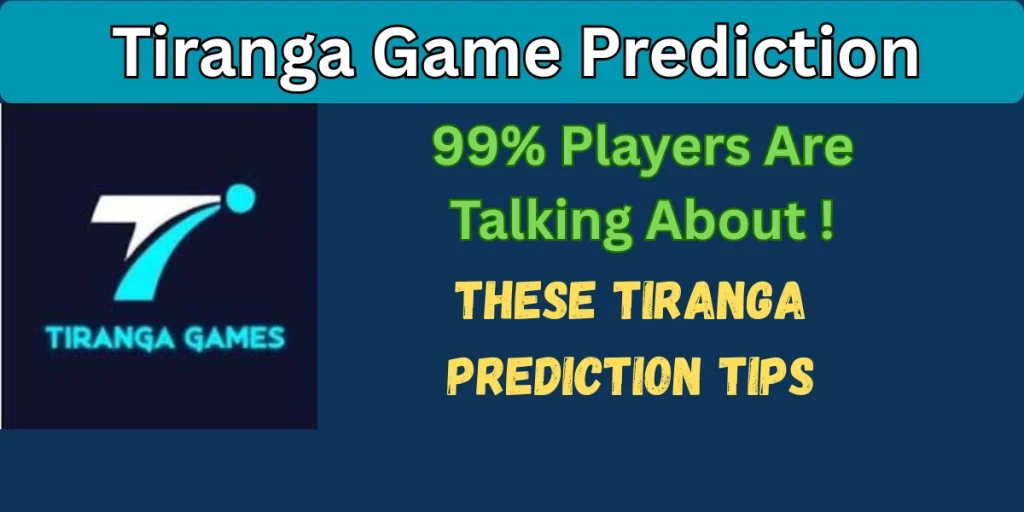 Tiranga Game Prediction